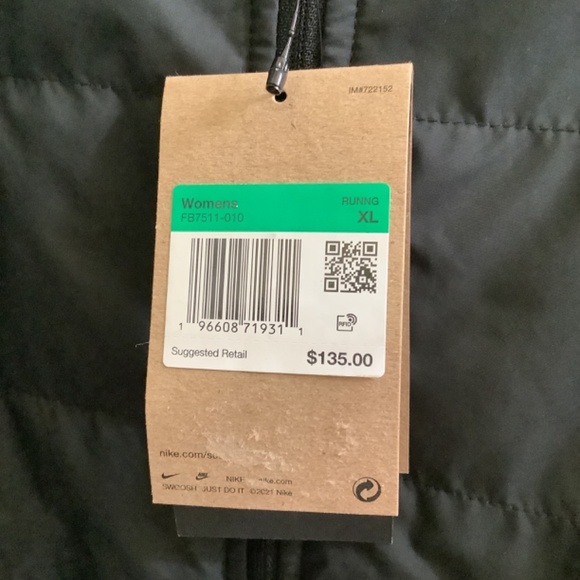 Nike woman’s Therma-FIT Swift Black-X-Large NWT - Picture 8 of 8